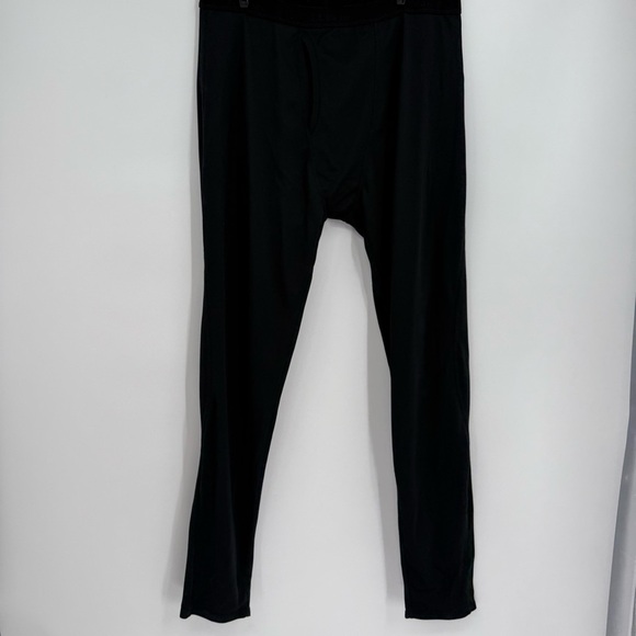 L.L Bean Long Underwear Pants Light Weight Men Size XL Tall Black Thermal Johns - Picture 7 of 7
